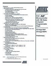 DataSheet ATmega165P pdf